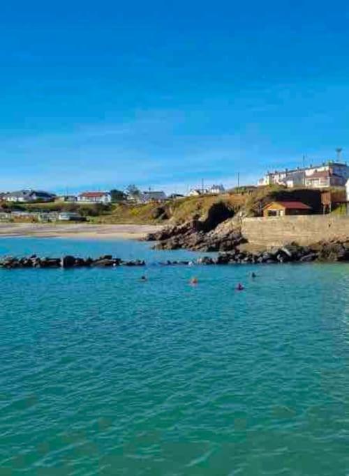 Cosy Portmor Log Cabin- Sea Views, Deck & Relaxation Malin Head Exterior foto